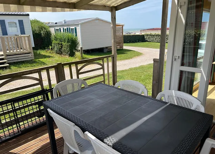 Grain De Sable - Mobil Home Climatise 5 Pers - Vue Mer - Le Portel
